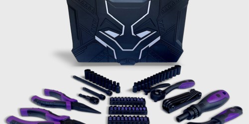 Marvel Black Panther 82-Piece Tool Set ONLY $15 on Walmart.com (Regularly $45)