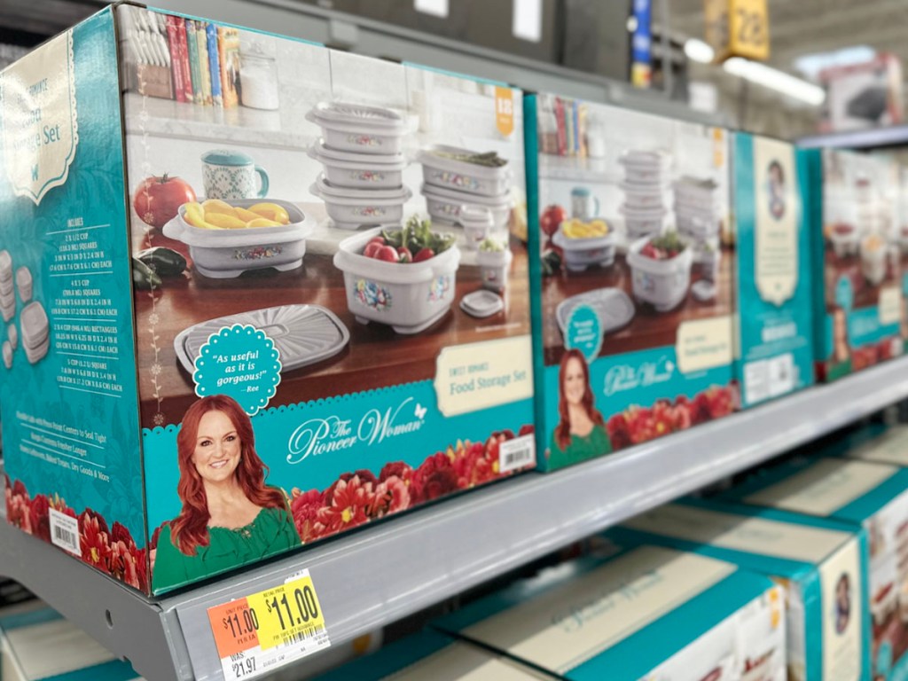 the pioneer women food storage set