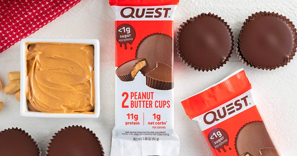 quset protein bars