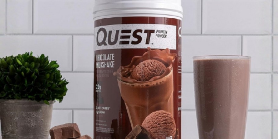 Quest Protein Powder Tub Only $15 Shipped on Amazon (Regularly $27)