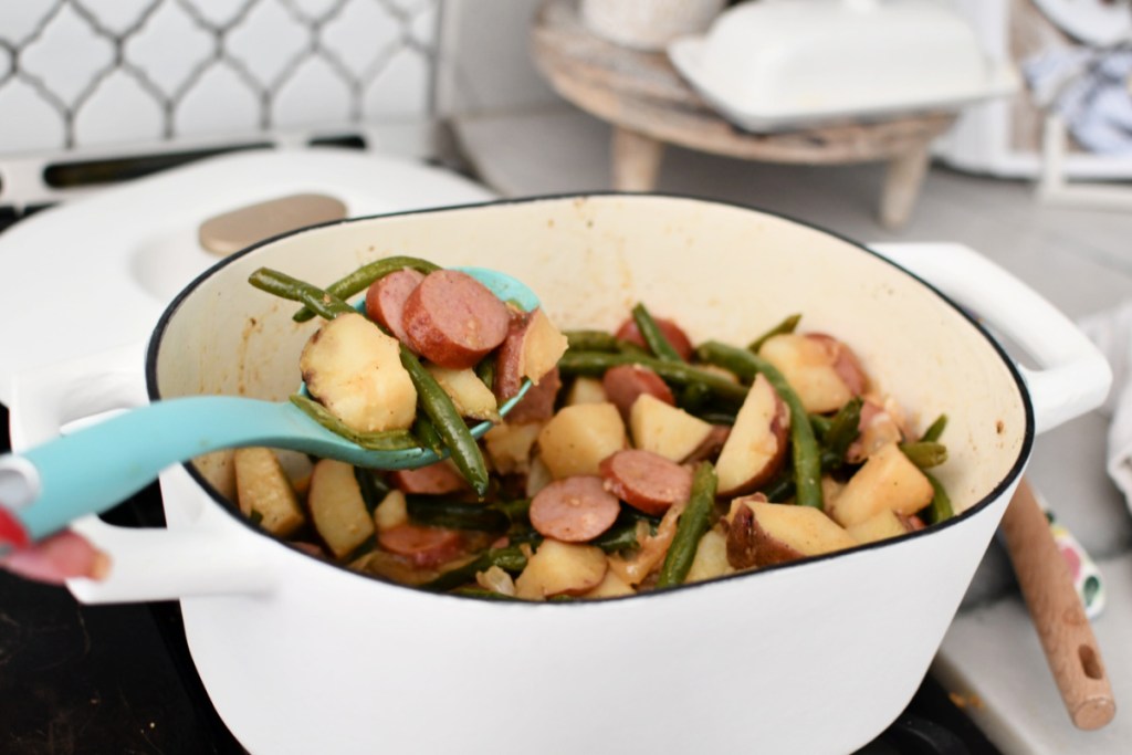 sausage green beans and potatoes weeknight meals