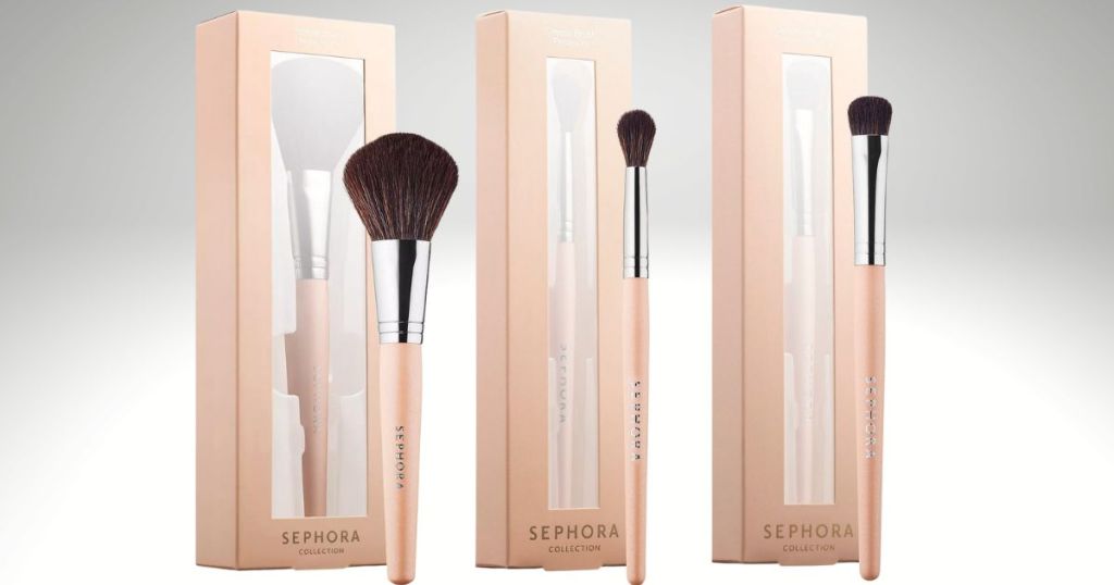 3 Sephora makeup brushes