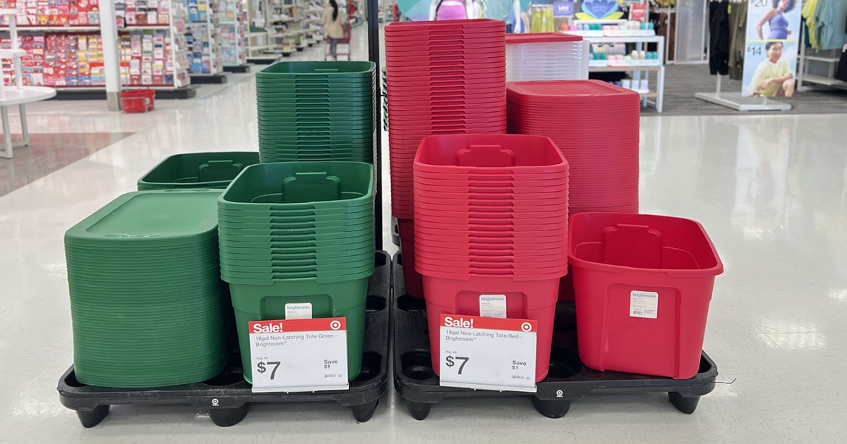 Extra Savings on Target Storage Bins & Totes - Pay as Low as $6 (Lots ...