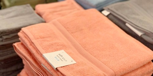 75% Off Macy’s Towels | Sunham 4-Piece Bath Towel Set Only $11.79 (Regularly $54)