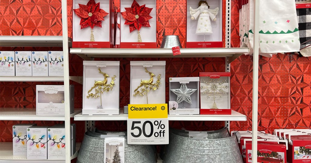 Christmas clearance at Target
