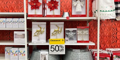 GO! 50% Off Target Christmas Decorations | $1.50 Ornament Packs, $2.50 Stockings, & More
