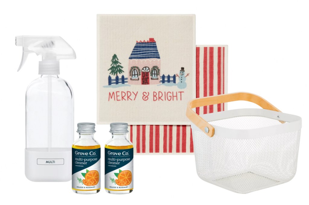 various eco friendly gifts for holiday gift basket idea