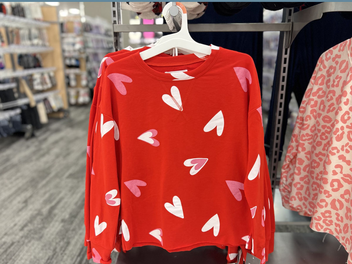 Target discount valentines pajamas