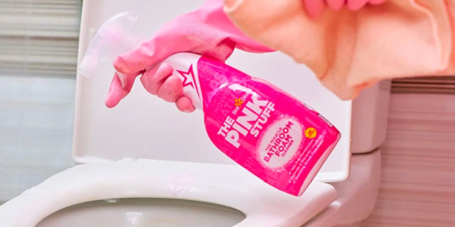 The Pink Stuff Bathroom Foam 2-Pack Just $5.99 on Amazon