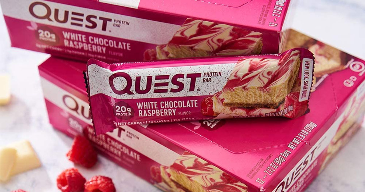 Quest Protein Bar 12-Pack Only $16.76 Shipped on Amazon (Regularly $30)
