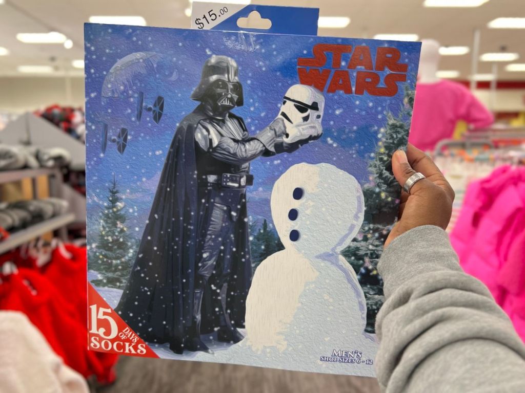 Star Wars 15 Days of Socks Advent Calendar at Target