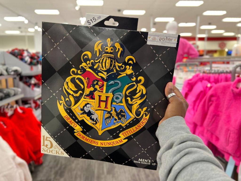 Harry Potter 15 Days of Socks Advent Calendar at Target