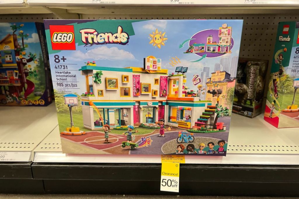LEGO Friends Heartlake International School Set on Shelf