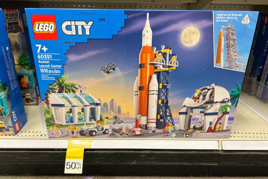 LEGO City Rocket Launch Center 1010 Pieces on shelf