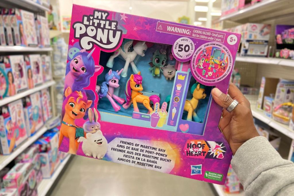 My Little Pony Friends of Maritime Bay in woman's hand at Target