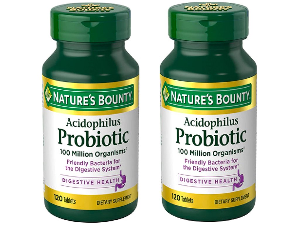 Acidophilus Probiotic 120-Count Bottles