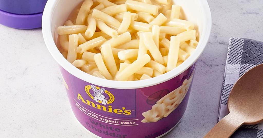 Annie’s White Cheddar Microwave Mac & Cheese Cup