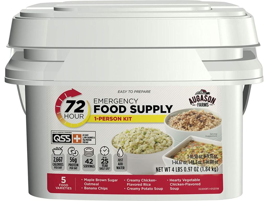 Augason Farms 72-hour food supply bucket