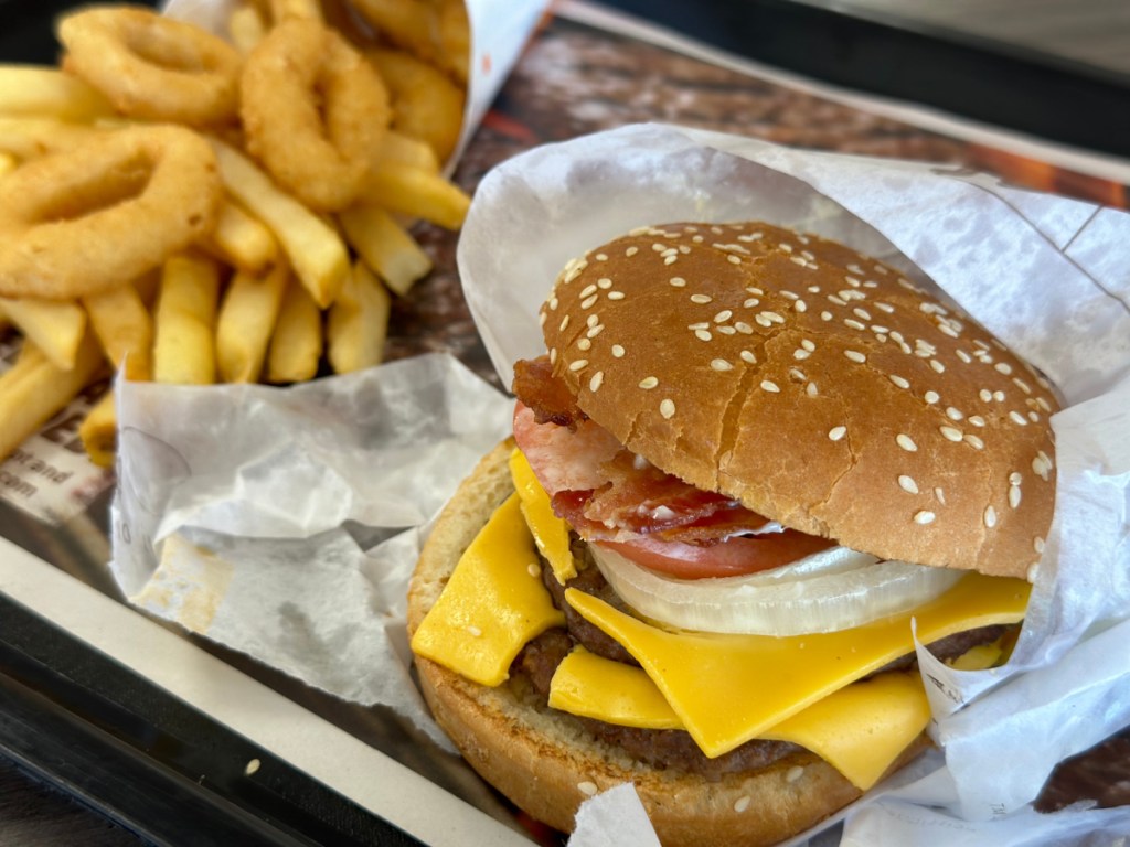 Burger King Hacks we love is making a Bacon King from a Bacon Double Cheeseburger