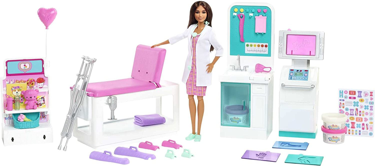 Barbie Care Clinic and Accessories
