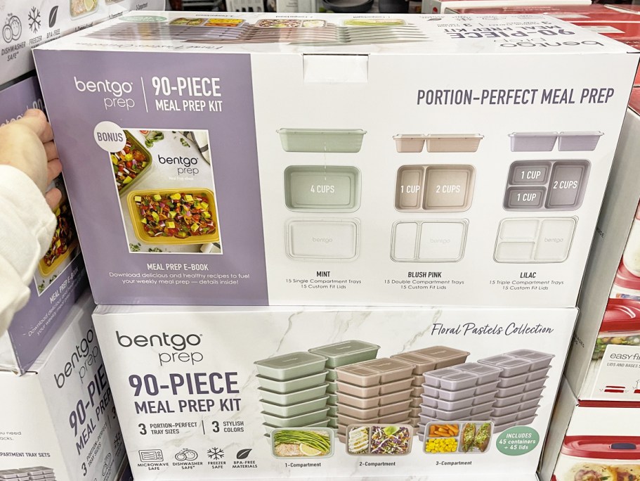 Bentgo 90-Piece Meal Prep Set Only $18.73 at Sam’s Club | Microwave, Freezer & Dishwasher Safe