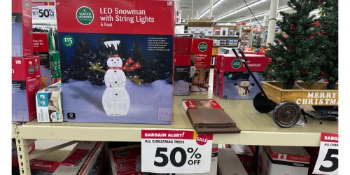 50% Off Big Lots Christmas Decor – Today Only (Trees, Throw Blankets, Outdoor Decor, & More)