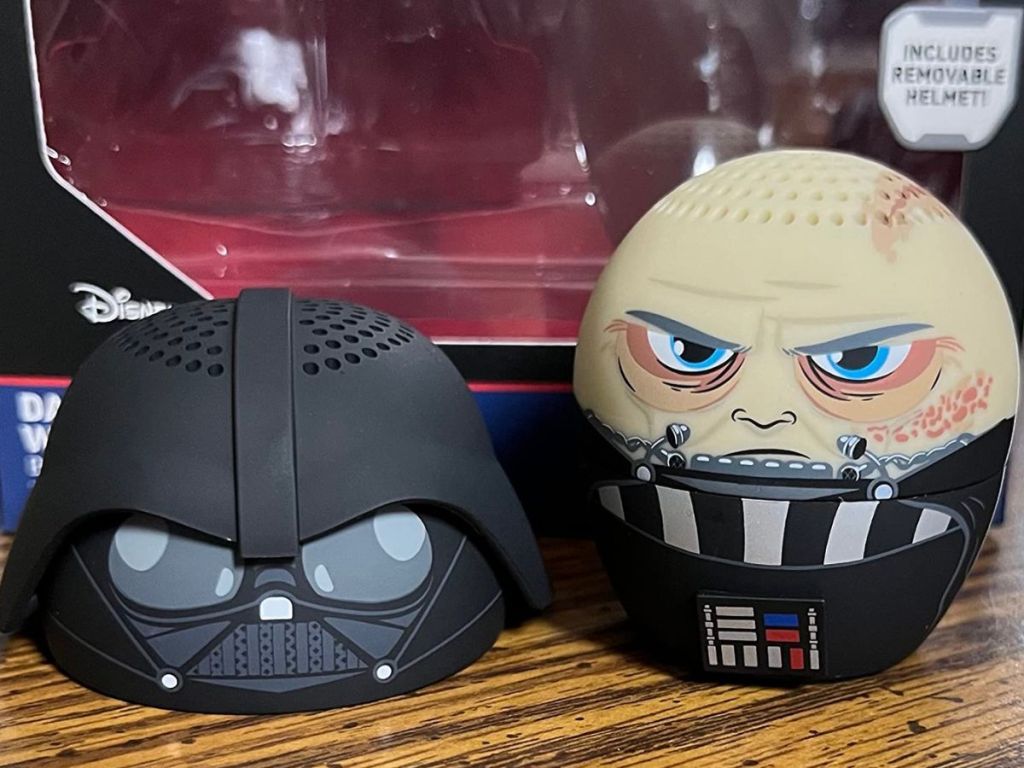 Bitty Boomer Darth Vader Speaker with Helmet Removed