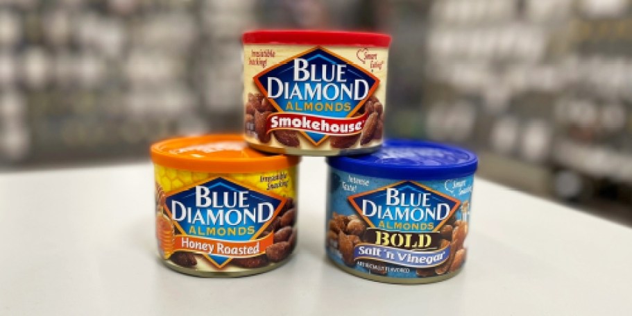 Blue Diamond Almonds Cans Just 75¢ Each After Cash Back at Walgreens