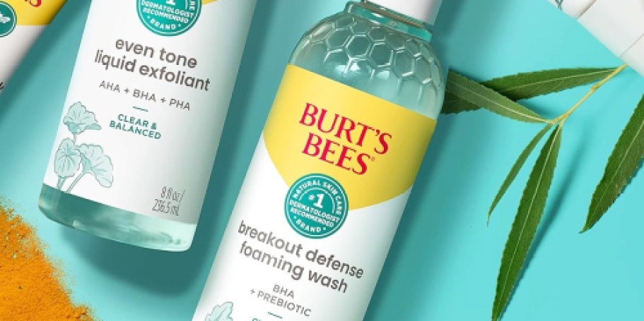 Burt’s Bees Facial Cleanser Just $4.75 Shipped on Amazon (Regularly $10)