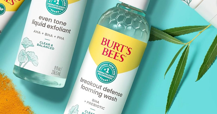 Burt’s Bees Facial Cleanser Just $4.75 Shipped on Amazon (Regularly $10)