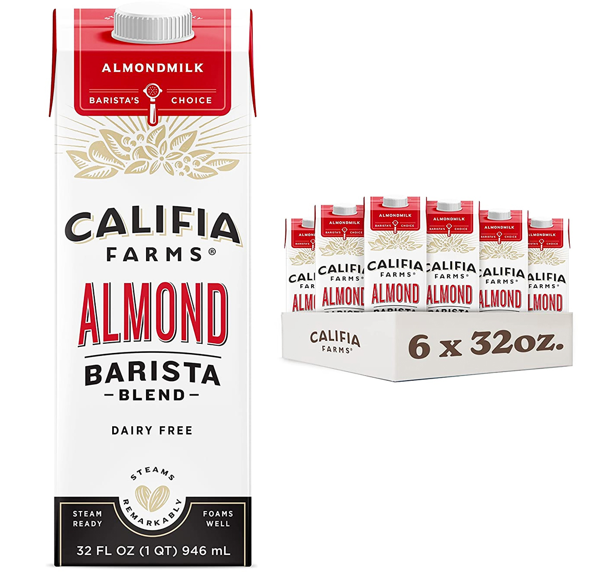 Califia Farms Oat Milk, Original Barista Blend, Shelf