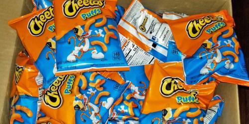 Cheetos Puffs 40-Count Only $14.42 Shipped on Amazon (Just 36¢ Per Bag)