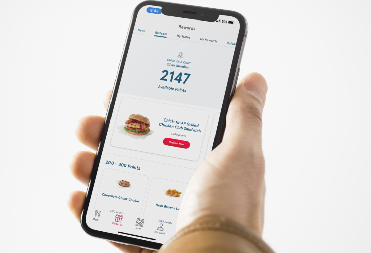 the best fast food apps include the chick-fil-a app