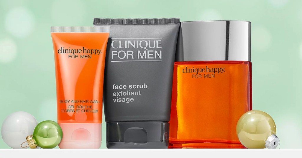 Clinique Happy For Him Skincare and Fragrance Set
