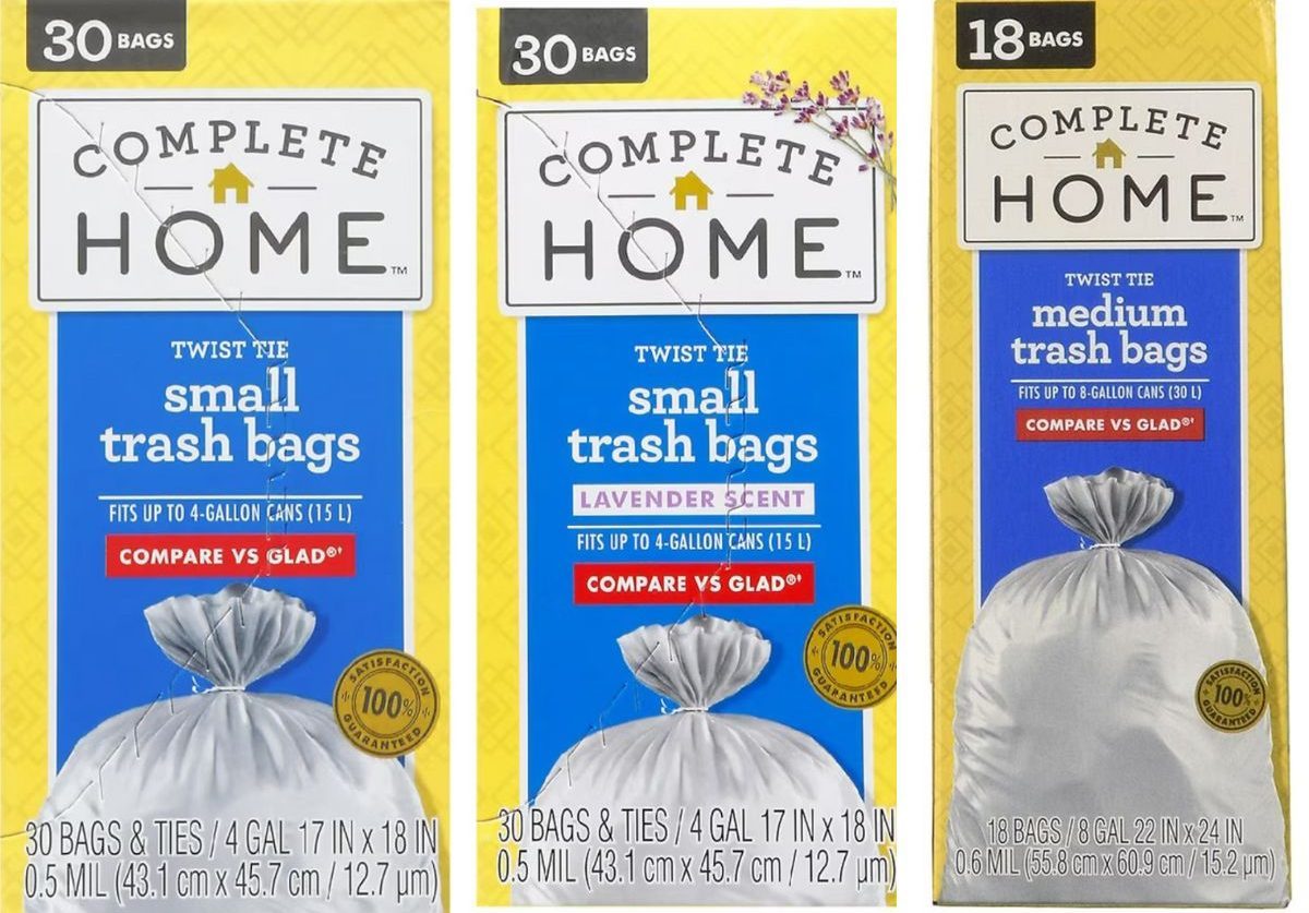 Complete Home Trash Bags