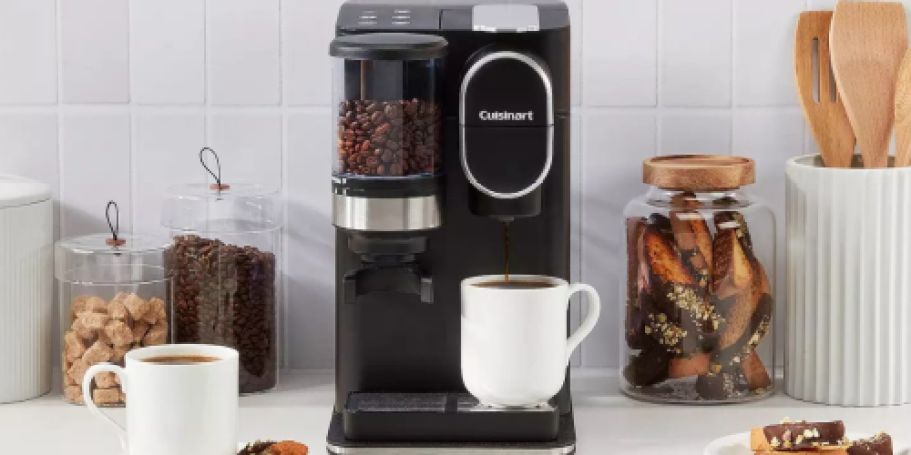 Today Only: Cuisinart Grind & Brew Single Serve Coffee Maker from $71.99 Shipped + $10 Kohl’s Cash (Reg. $170)