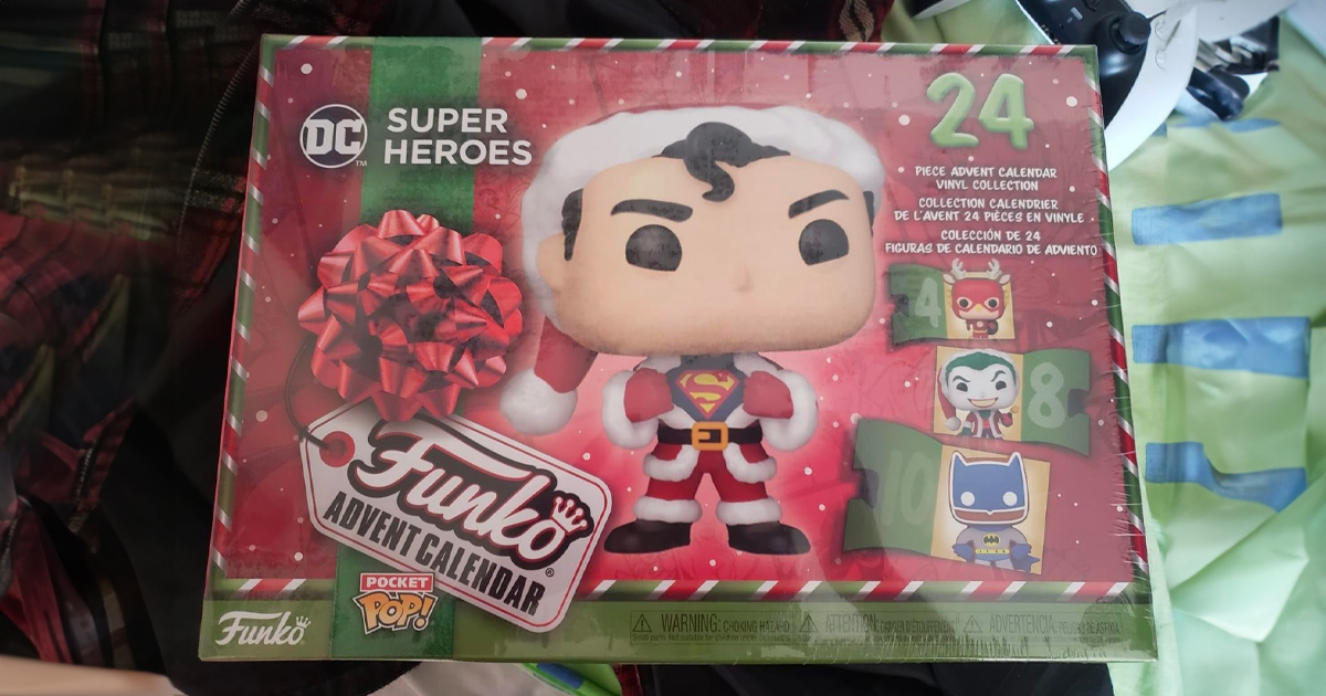 DC Super Heroes Funko Pocket Pop! Holiday 24 Day Advent Calendar