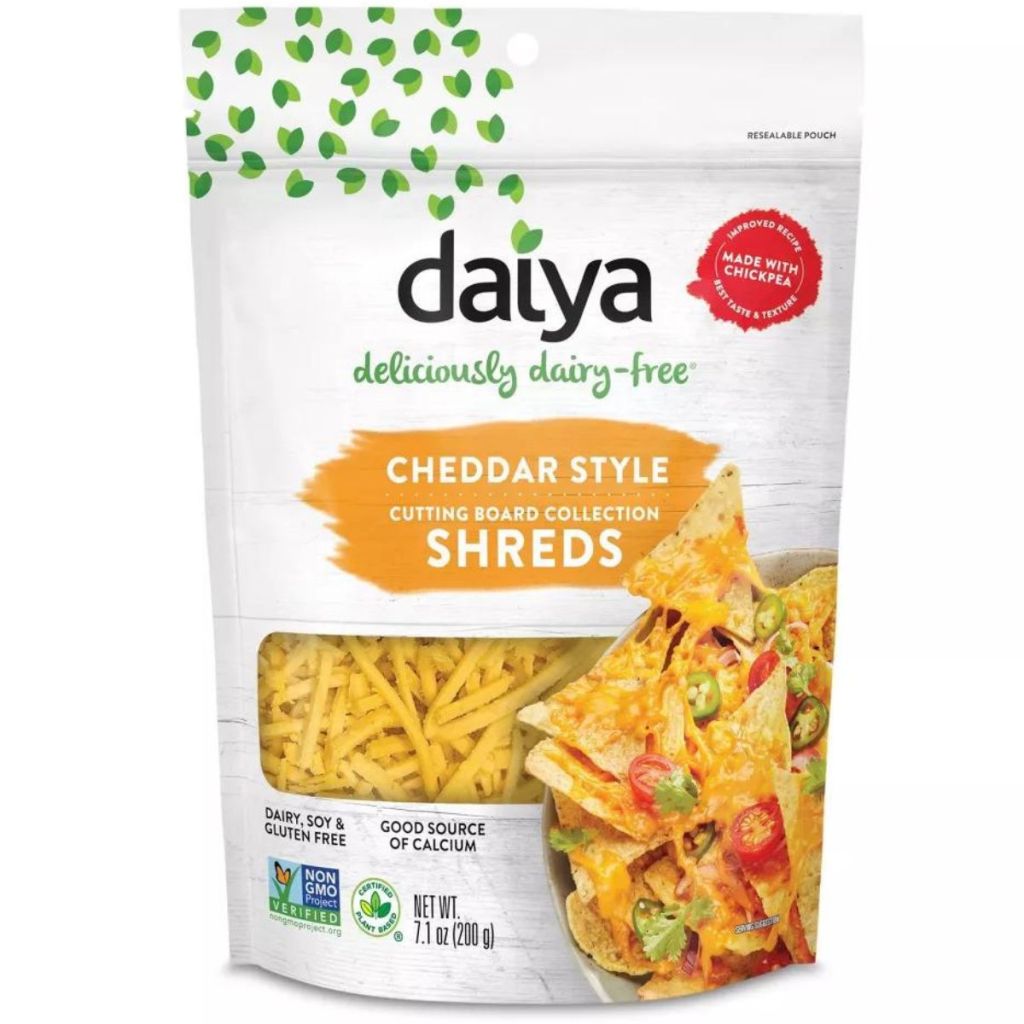 Daiya cheddar cheese style shreds