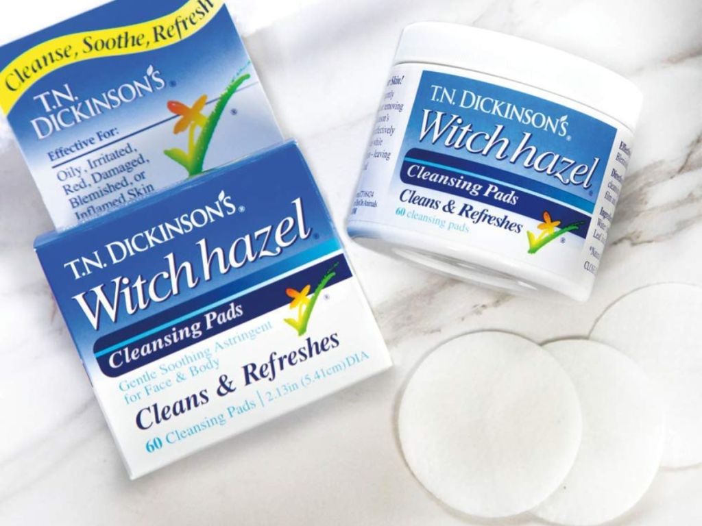 Dickinson's Cleansing Pads and packaging