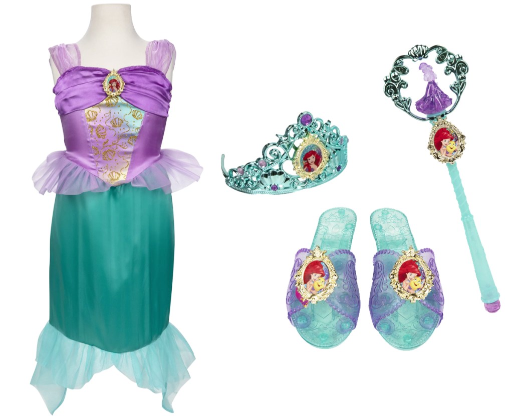 ariel dress and accessories set
