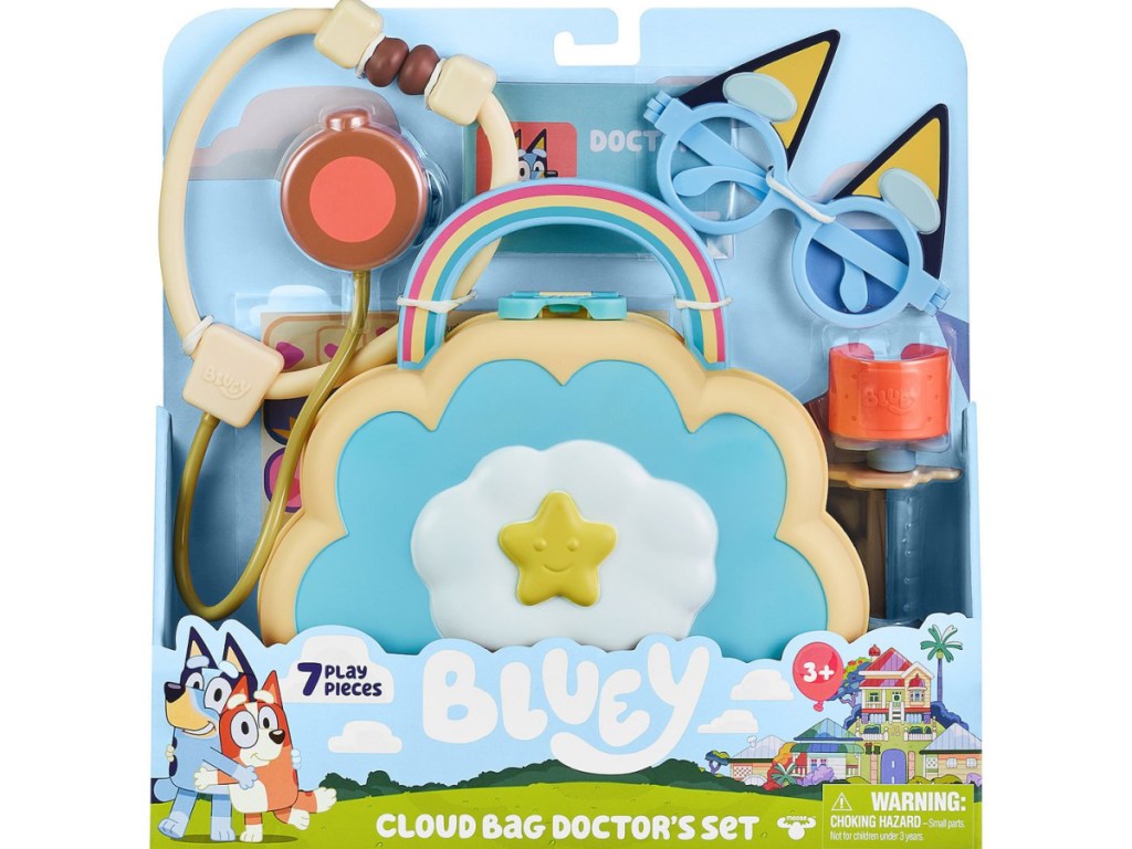 Disney's Bluey Cloud Bag Doctor's Set