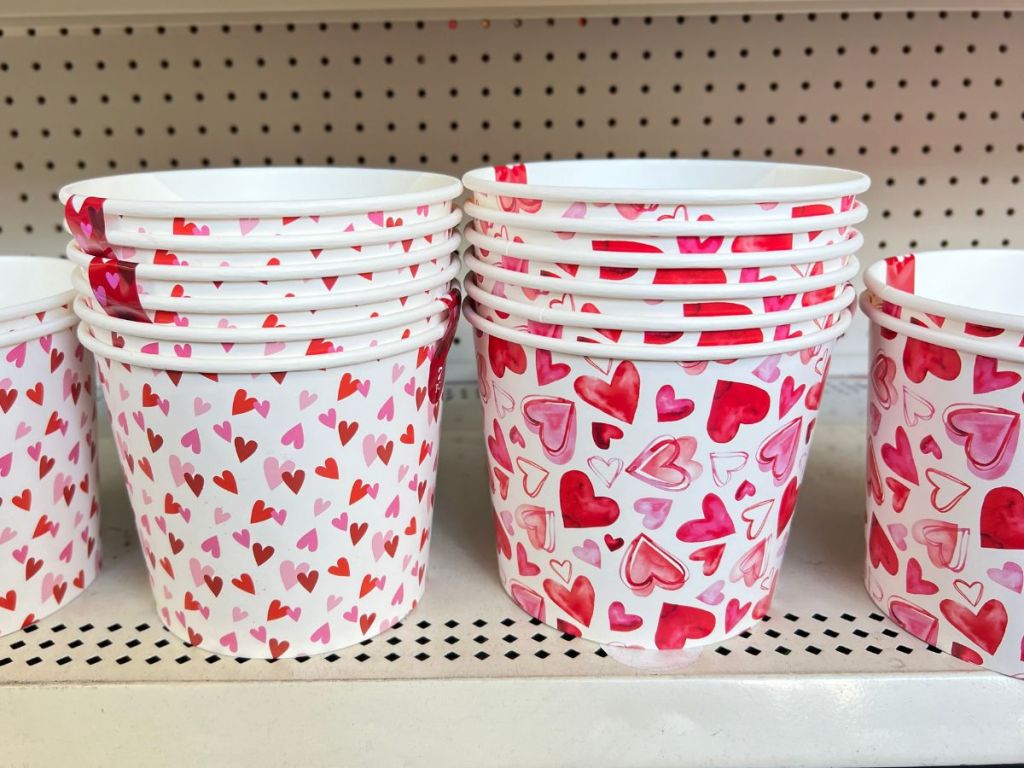 Dollar Store Valentine's Day Large Buckets
