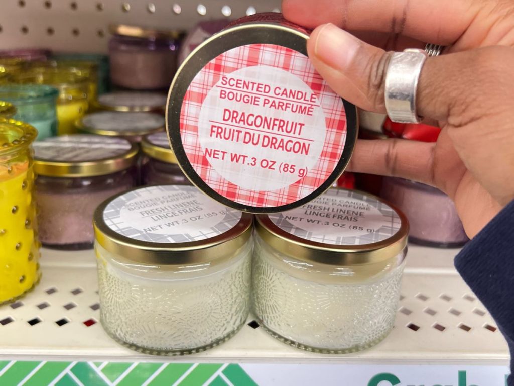 Dollar Store Valentine's Scented Candle
