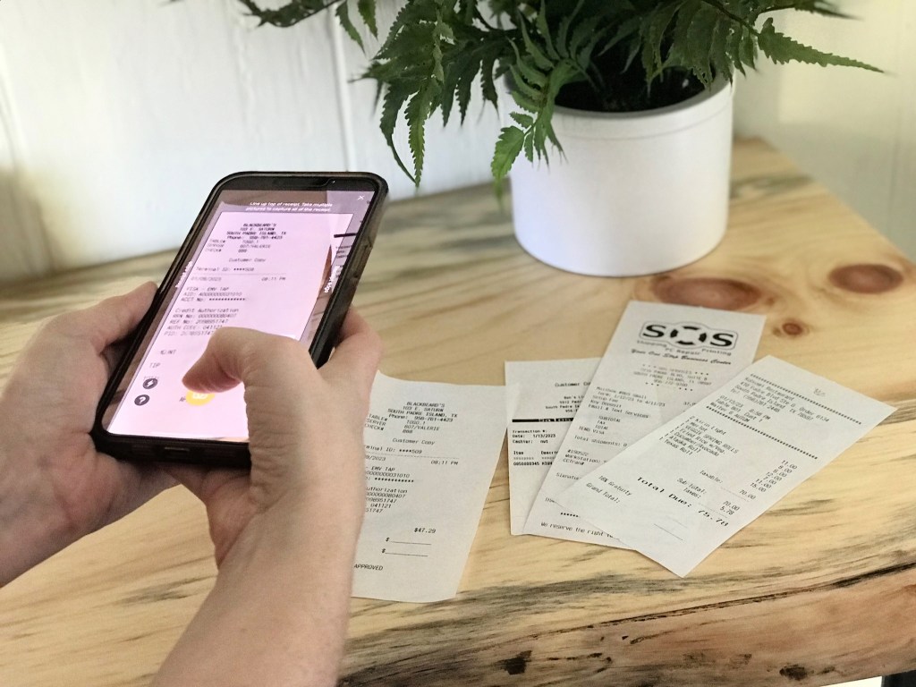 Earn Points By Scanning Receipts