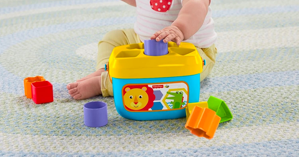 Fisher Price Baby Toys 2-Piece Set Just $10.49 on Amazon | Includes Blocks & Stacking Ring Sets