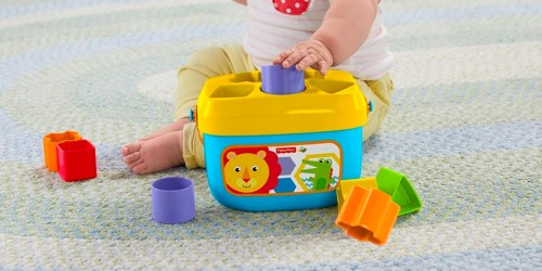 Fisher Price Baby Toys 2-Piece Set Just $10.49 on Amazon | Includes Blocks & Stacking Ring Sets