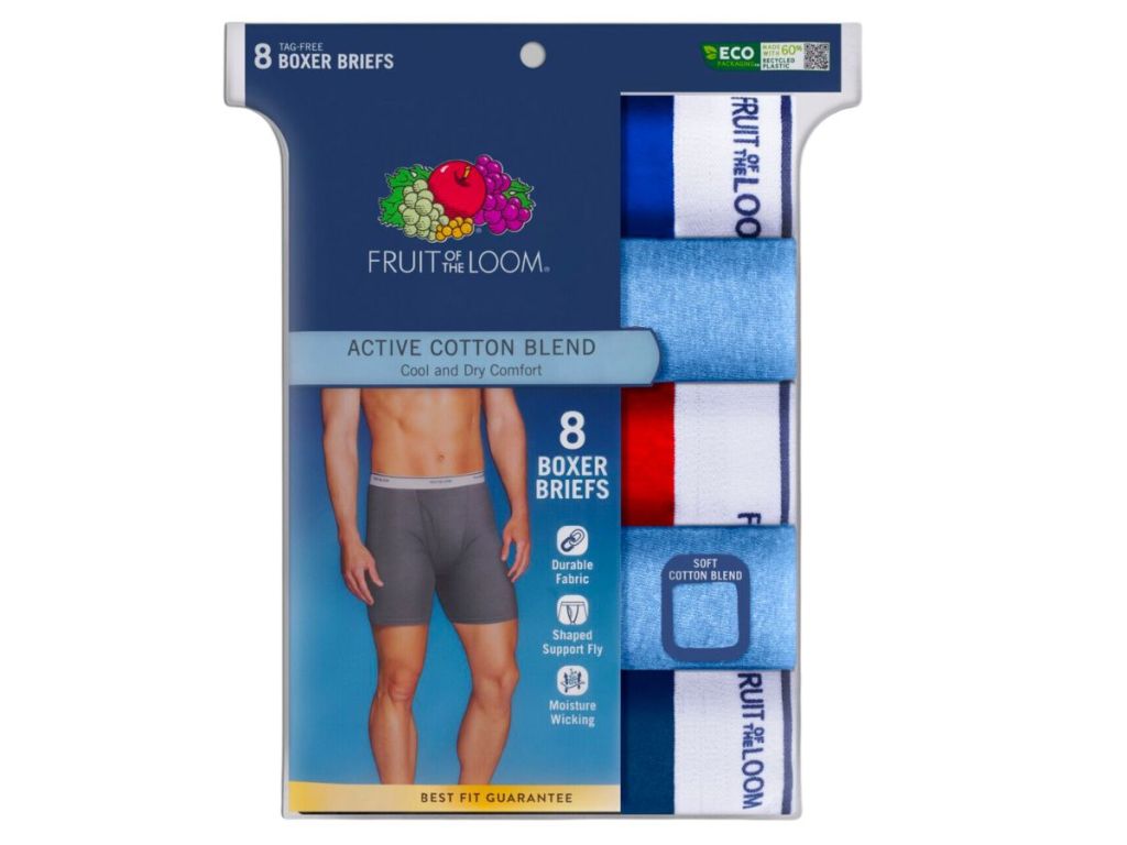 Fruit of the Loom Boxer Brief 8-Pack