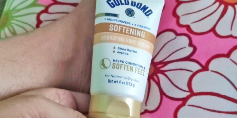 Gold Bond Softening Foot Cream Just $4.82 Shipped on Amazon