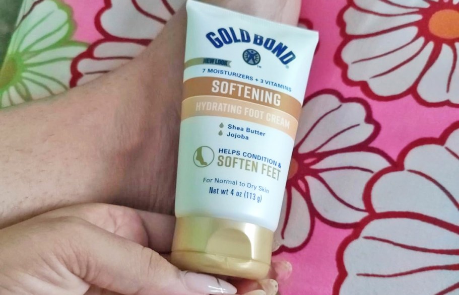 Gold Bond Softening Foot Cream Just $4.82 Shipped on Amazon
