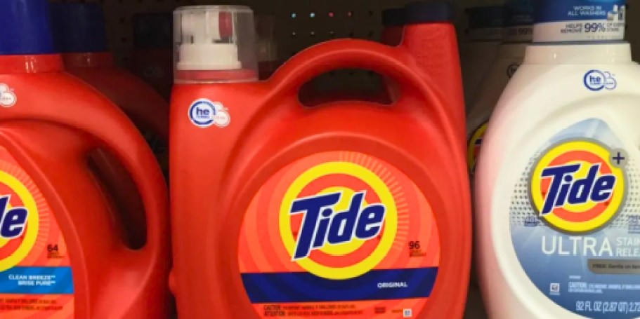 Tide Liquid Laundry Detergent 132oz Just $12.99 on Target.com (Reg. $20)